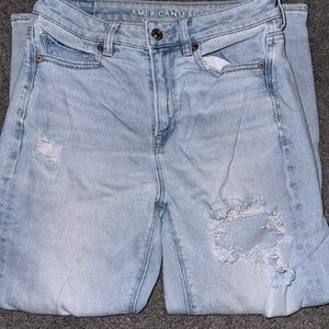 American Eagle Straight Mom Jeans 4XShort